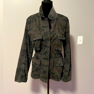 James Perse military inspired camo jacket size L 🪖perfect condition!!